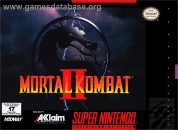 Cover Mortal Kombat II for Super Nintendo